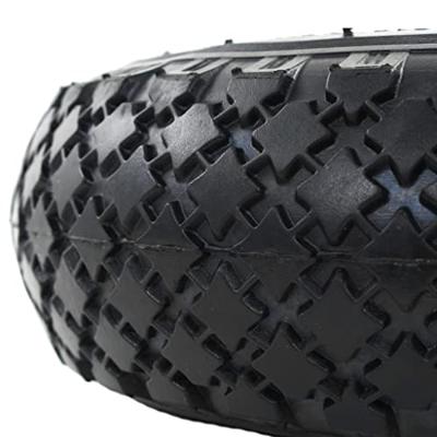 VidaXL Steekwagenwielen 4 st 3,00-4 (245x82) rubber VidaXL Steekwagenwielen 4 st 3,00-4 (245x82) rubber