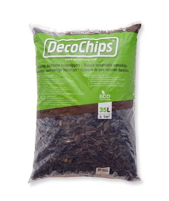 Decochips 20-40 mm 35 L zwart