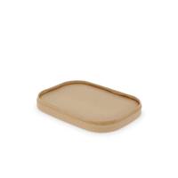 Deksel bakken 500-650-750-1000ml Kraft - thumbnail