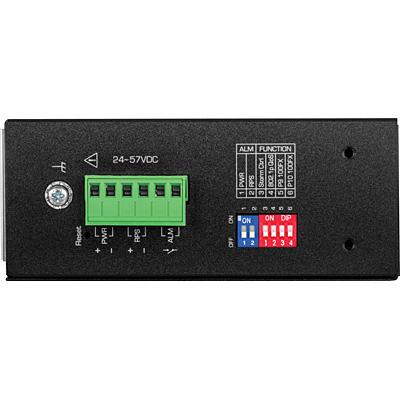 TRENDnet TI-PG102i 10-poorts DIN-Rail Switch Industrieel Gigabit beheerd PoE+
