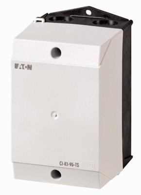 Eaton CI-K1-95-TS 206881 Lege behuizing Voor DIN-rail montage (l x b x h) 95 x 80 x 120 mm Grijs-wit (RAL 7035), Zwart (RAL 9005) 1 stuk(s) Single