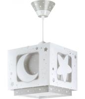 Dalber hanglamp Moonlight glow in the dark 24 cm 60W grijs - thumbnail