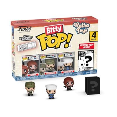 Retro Toys Funko Bitty Pop! 4-Pack: Zartan / Leatherneck / Shipwreck