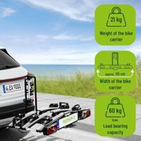 Eufab Fietsendrager Premium III 11522 Aantal fietsen (max.): 3 - thumbnail