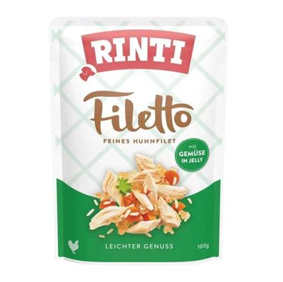 RINTI Filetto Chicken fillet with vegetables - natvoer voor honden - 100g