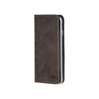 Senza Raw Leather Booklet Apple iPhone 6/6S Walnut Brown - thumbnail