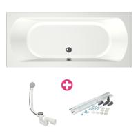 Bad Xenz Lagoon 170x75x50 cm Mat Wit - thumbnail