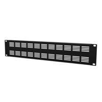 Caymon BSV02 19 inch inbouw flightcase ventilatiepaneel 2 HE - thumbnail