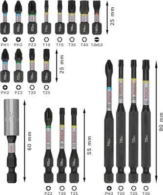 Bosch Professional PRO Impact schroefbitset 20-delig - 2608521U74 - thumbnail
