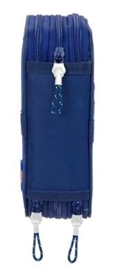 Driedubbele Pennenzak F.C. Barcelona Marineblauw 12,5 x 19,5 x 5,5 cm 37 Onderdelen Driedubbele Pennenzak F.C. Barcelona Marineblauw 12,5 x 19,5 x 5,5 cm 37 Onderdelen