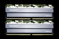 G.Skill Sniper X F4-3200C16D-16GSXFB - Geheugen - DDR4 - 16 GB: 2 x 8 GB - 288-PIN - 3200 MHz - CL16 - thumbnail