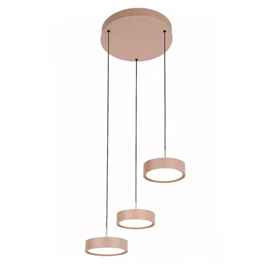 Freelight Hanglamp Alieno 3 lichts Ø 33 cm comfortlift beige Freelight Hanglamp Alieno 3 lichts Ø 33 cm comfortlift beige