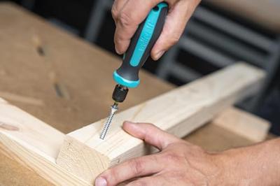 Wolfcraft Handschroevendraaier | Met bitopname | 138 mm | 1 stuk - 1240000