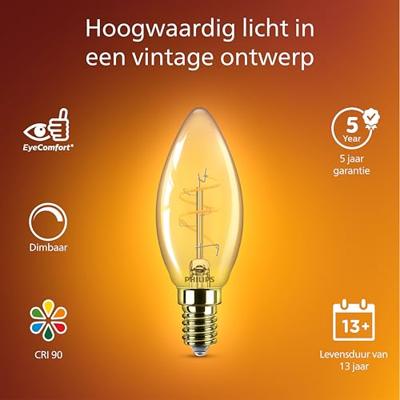 Philips 8721103048899 LED-lamp E14 Spiraal 2.7 W = 15 W Warmwit 1 stuk(s) Philips 8721103048899 LED-lamp E14 Spiraal 2.7 W = 15 W Warmwit 1 stuk(s)