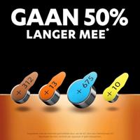 Duracell hoortoestelbatterijen DA312, blister van 6 stuks - thumbnail