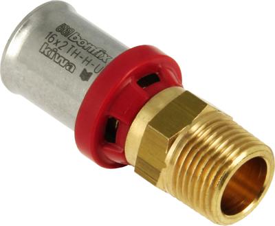 Bonfix Perskoppeling - Alu-pers - Puntstuk - 1/2 x 16mm