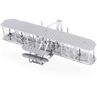 Eureka metal earth wright brothers airplane - thumbnail