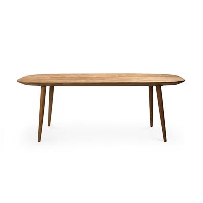 Eleonora Eettafel 'Tabassum' Teakhout, 220 x 100cm Eleonora Eettafel 'Tabassum' Teakhout, 220 x 100cm