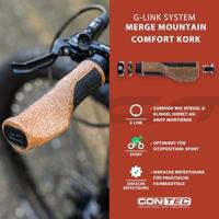 CONTEC griff "merge mountain comfort kork" ct grips merge mountain comfort cork, 140mm - thumbnail