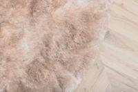 Nohr Rond Vloerkleed 'Reshunda' 200cm, kleur Beige - thumbnail