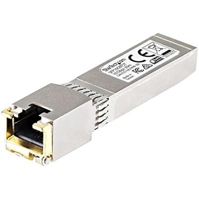 StarTech.com Cisco SFP-10GB-TC Compatibele SFP+ Module - 10GBASE-T - SFP aan RJ45 Cat6/Cat5e - 10GE Gigabit Ethernet SFP+ - RJ-45 30m - Cisco Firepower, ASR1000, ASR9000 (SFP10GBTCST)