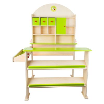 Marktkraam met toonbank - groen