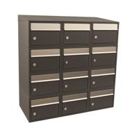 Stoer! Brickset 3-Breed, 4-Hoog Met Dak Antraciet - 40215065_3x4d - thumbnail