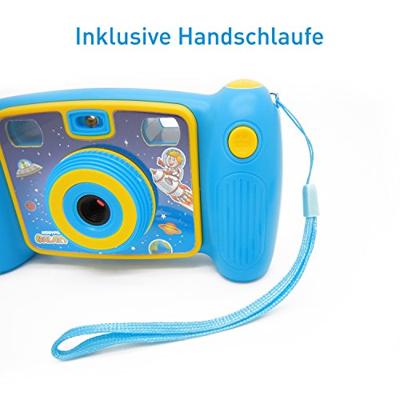 Easypix Kiddypix Galaxy Digitale Camera Voor Kinderen, 15 x 5 x 8.2 cm, Blauw