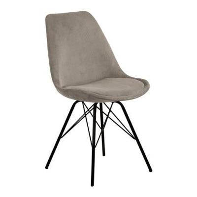 Bendt Eetkamerstoel 'Liva' Rib, kleur Beige Bendt Eetkamerstoel 'Liva' Rib, kleur Beige