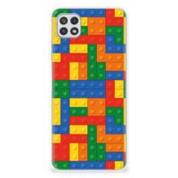 Samsung Galaxy A22 5G | TPU bumper | Blokken - thumbnail