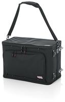 Gator Cases GR-RACKBAG-4UW nylon doubledoor trolley-flightcase 4U - thumbnail