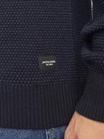 Jack & Jones Jjeglobe Knit Crew Neck Noos Trui Mood Indigo - thumbnail