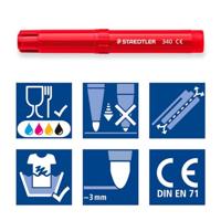 Staedtler Viltstift Noris Club 12 stiften - thumbnail