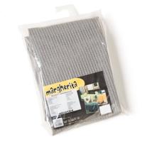 Tafelkleed Margherita 160cm rond grijs - thumbnail