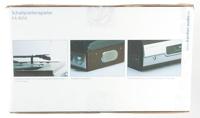 Karcher Platenspeler met ingebouwde stereo-luidsprekers, vinyl platenspeler, line-out, hoofdtelefoonaansluiting, 2 snelheden, nostalgie retro turntafel, KA 8050 zilver - thumbnail