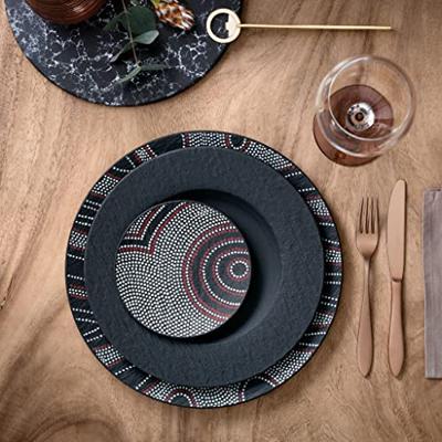 VILLEROY & BOCH - Manufacture Rock - Dinerbord 27cm - thumbnail