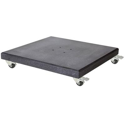 Platinum Sun & Shade | Modena Parasolvoet XL Graniet met Wielen | 120 kg