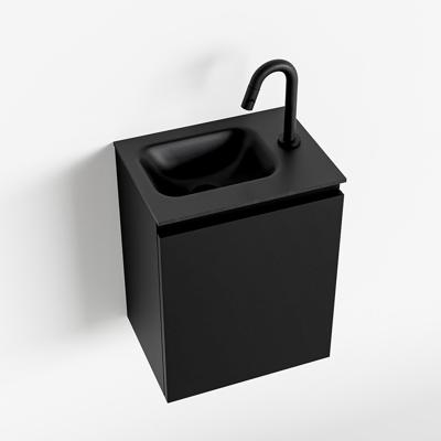 MONDIAZ OLAN 40cm toiletmeubel urban. LEX wastafel urban links 1 kraangat MONDIAZ OLAN 40cm toiletmeubel urban. LEX wastafel urban links 1 kraangat