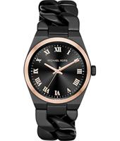 Horlogeband Michael Kors MK3415 Staal Zwart 24mm - thumbnail