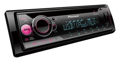 Pioneer DEH-S220UI Autoradio Enkel din Multicolour-CD Tuner-USB - Black Friday