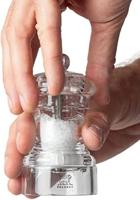 Peugeot Bistro peper- en zoutmolen 10 cm - transparant - acryl - thumbnail