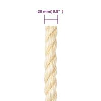 VidaXL Touw 20 mm 25 m 100% sisal - thumbnail