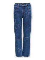 Kids ONLY winter jeansbroek meisjes - blauw - KogCarly - straight fit - thumbnail