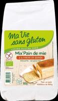 Wit broodmix met quinomeel bio glutenvrij - thumbnail