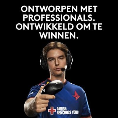Logitech G PRO X SUPERLIGHT 2 DEX Zwart Draadloze Gaming muis