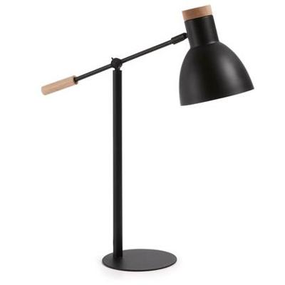 Kave Home Tafellamp 'Tescarle', kleur zwart