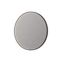 Spiegel INK SP24 100x4x100 cm incl. direct LED-Verlichting Rondom en Spiegelverwarming Mat Zwart - thumbnail