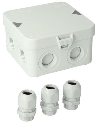 Enzo Attema Kabeldoos Attema AK1 + 3 wartels M20 IP65 4034020