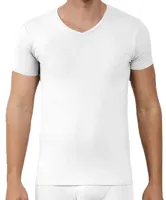 2-pack heren T-shirts - Bamboe V-hals - Mannen ondershirt korte mouwen - thumbnail