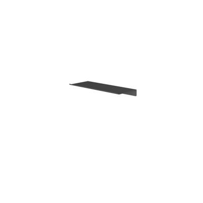 Hotbath &More Planchet 30 cm inclusief bevestigings rails Geborsteld zwart PVD Hotbath &More Planchet 30 cm inclusief bevestigings rails Geborsteld zwart PVD